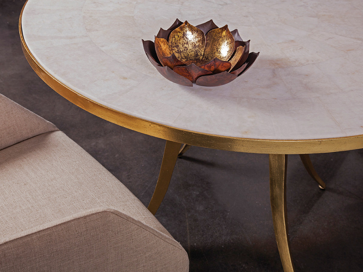 Crystal Stone Round Dining Table