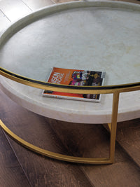 Cumulus Large Round Cocktail Table