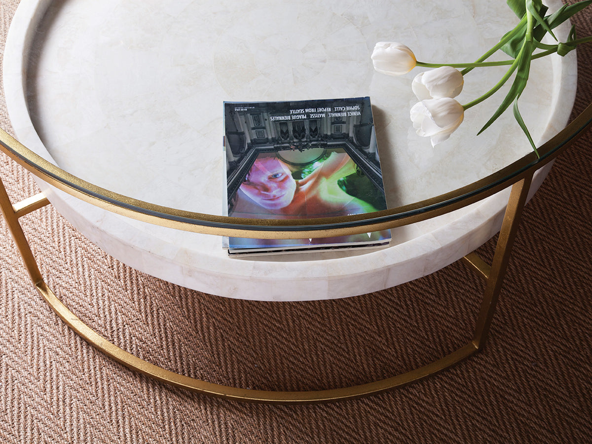Cumulus Round Cocktail Table