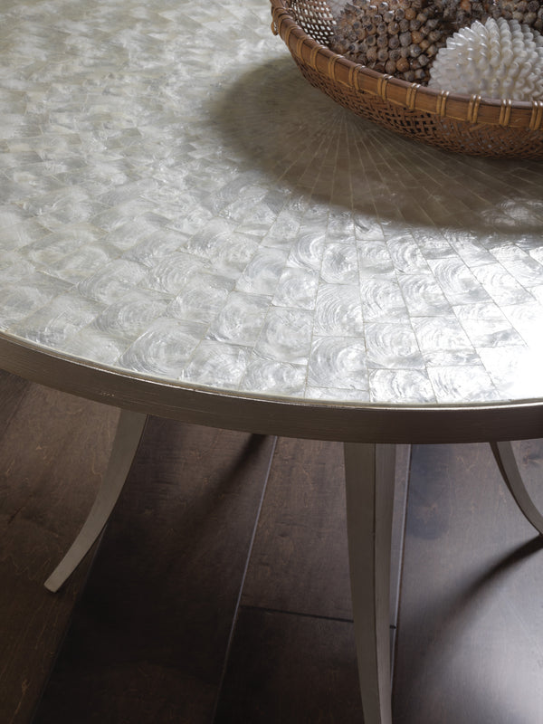 Capiz Round Dining Table