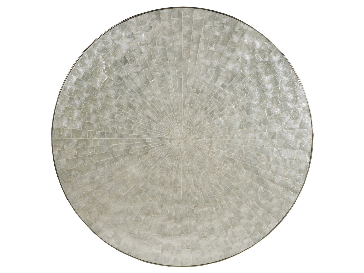 Capiz Round Dining Table