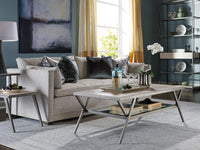 Adamo Silver Gray Side Table