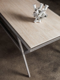 Adamo Silver Gray Cocktail Table
