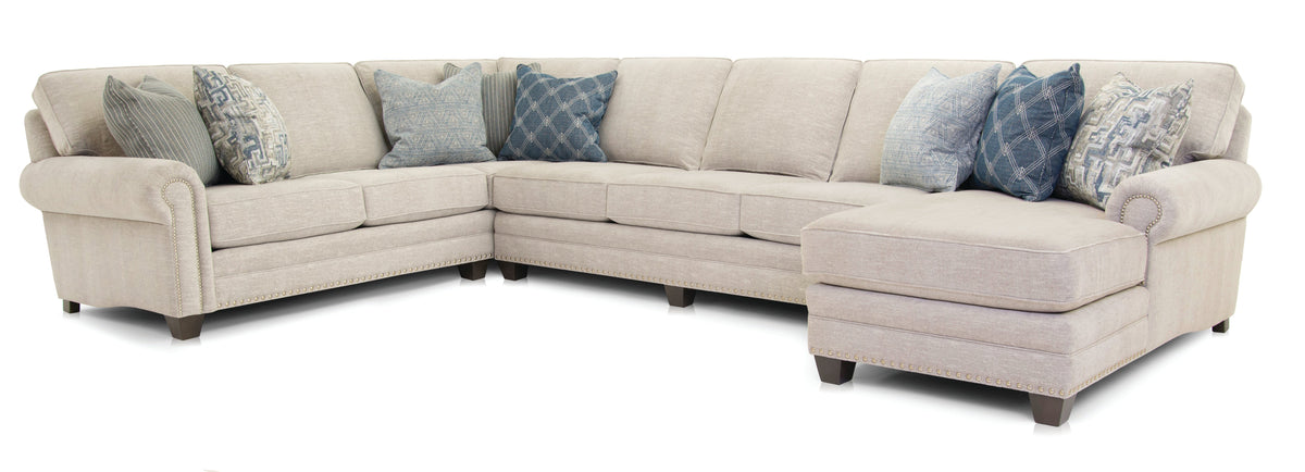 253  Style   Armless Sofa