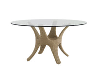 Dining Table W/Glass Top