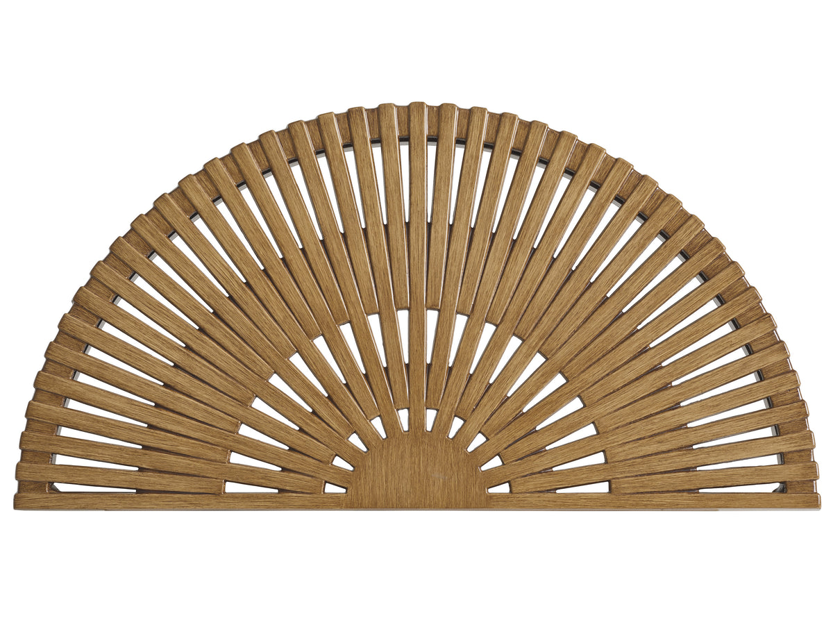 Demilune End Table