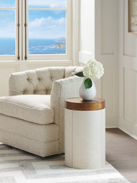 Crest Round End Table