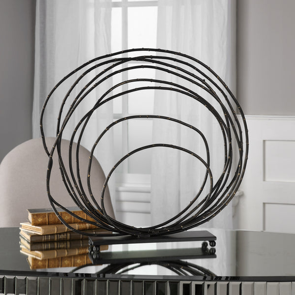 Uttermost Speranza Patinaed Copper Sculpture