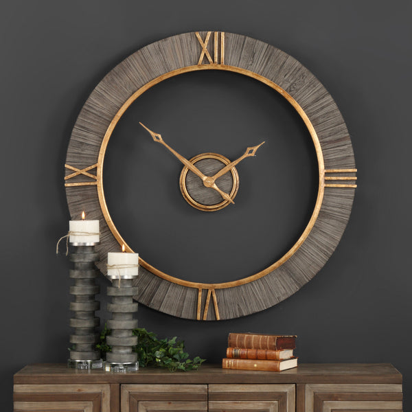 Uttermost Alphonzo Modern Wall Clock