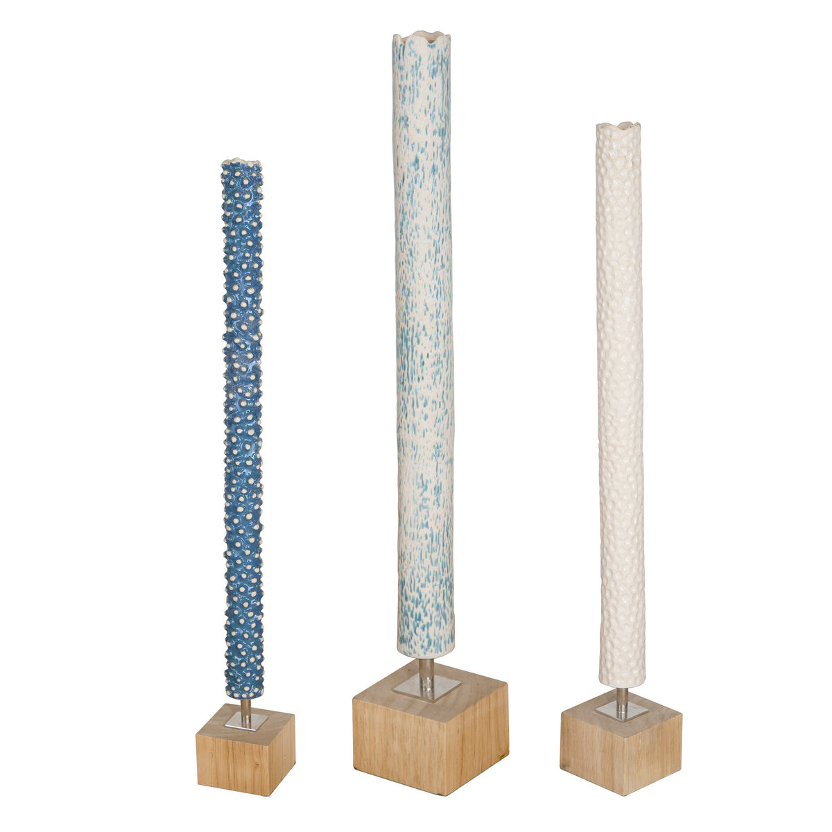 Uttermost Markira Blue Sculptures, S/3