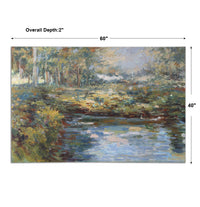 Uttermost Lake James Hand Painted Wall Art