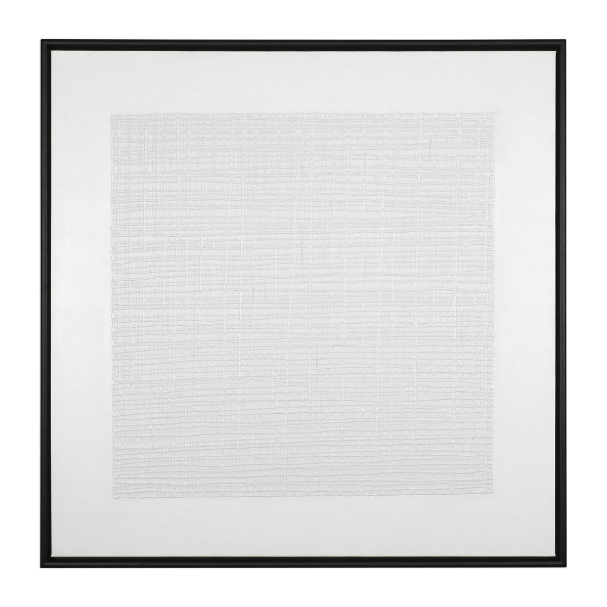 Uttermost Gridlock Textured Print