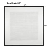 Uttermost Gridlock Textured Print
