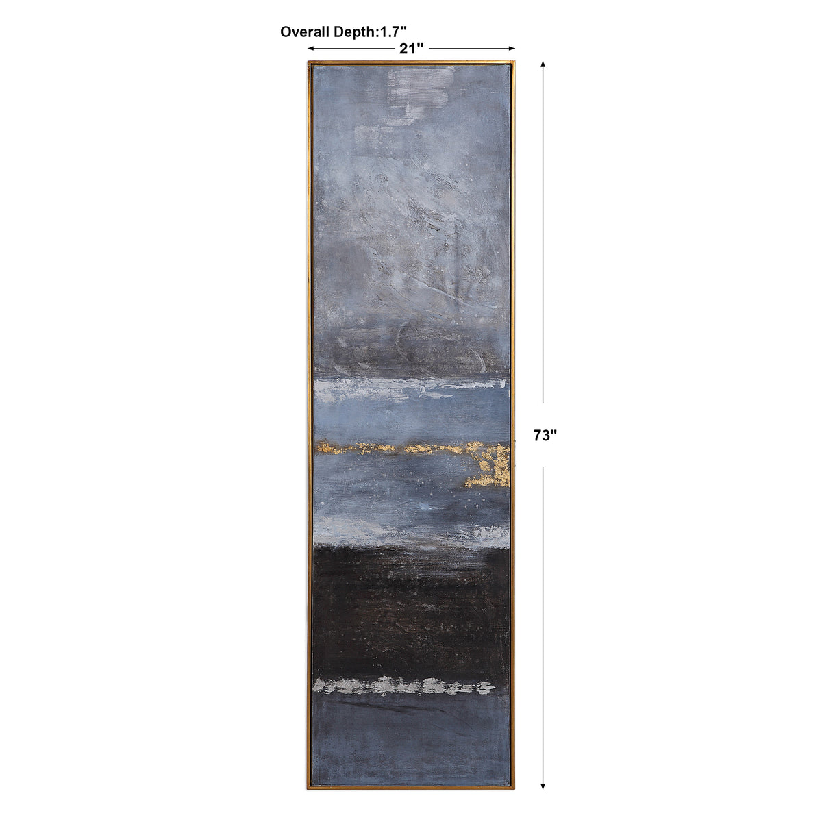 Uttermost Winter Sea Scape Abstract Art