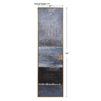 Uttermost Winter Sea Scape Abstract Art