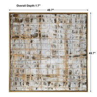 Uttermost Egyptian Linen Abstract Art