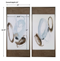 Uttermost Celestial Modern Framed Prints, S/2