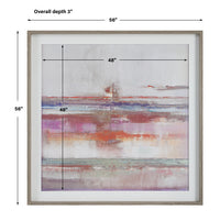 Uttermost Torrent Abstract Art Framed Print