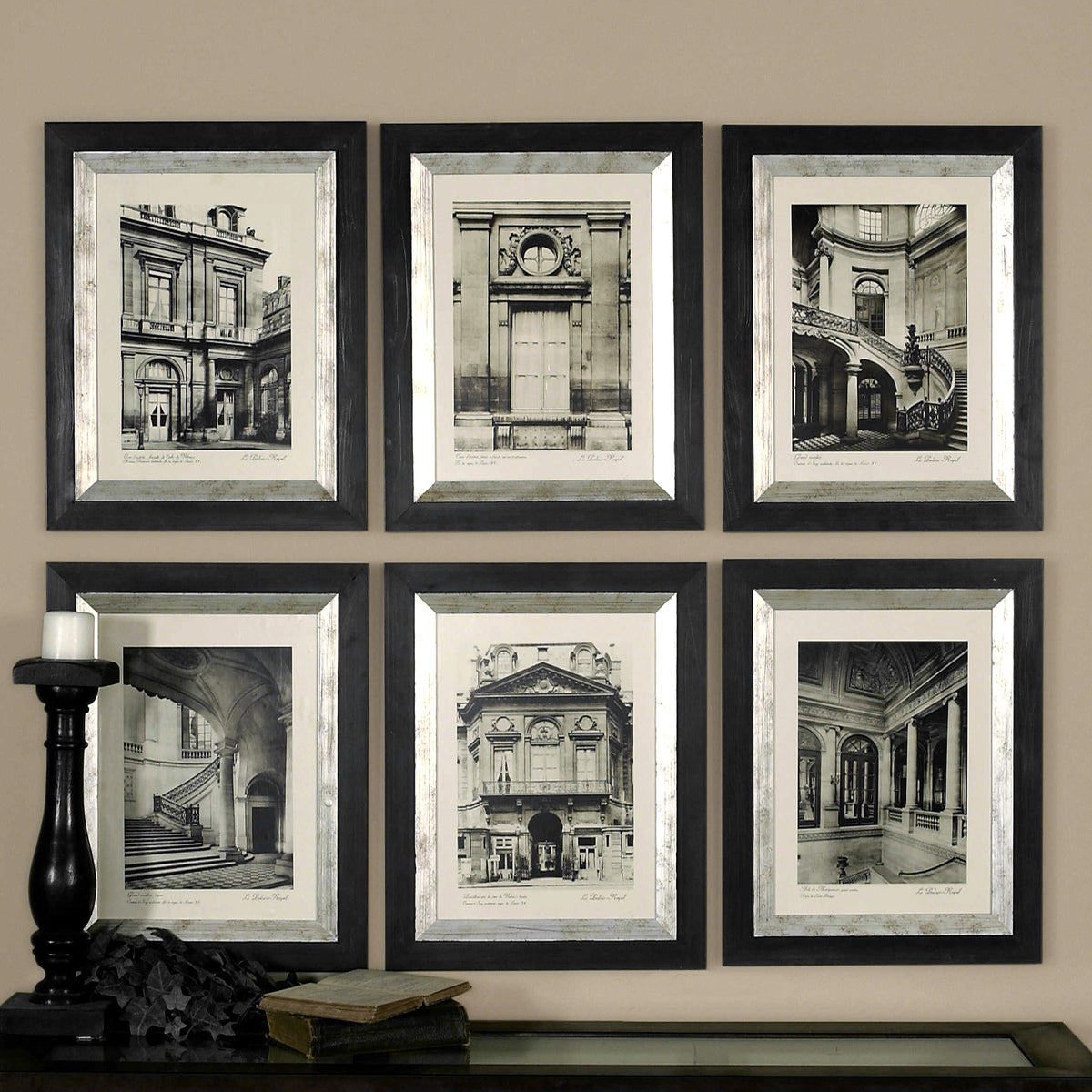 Uttermost Paris Scene Framed Art Set/6