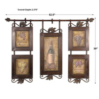 Uttermost Hanging Wine Framed Art