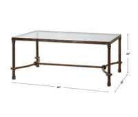 Uttermost Warring Iron Coffee Table