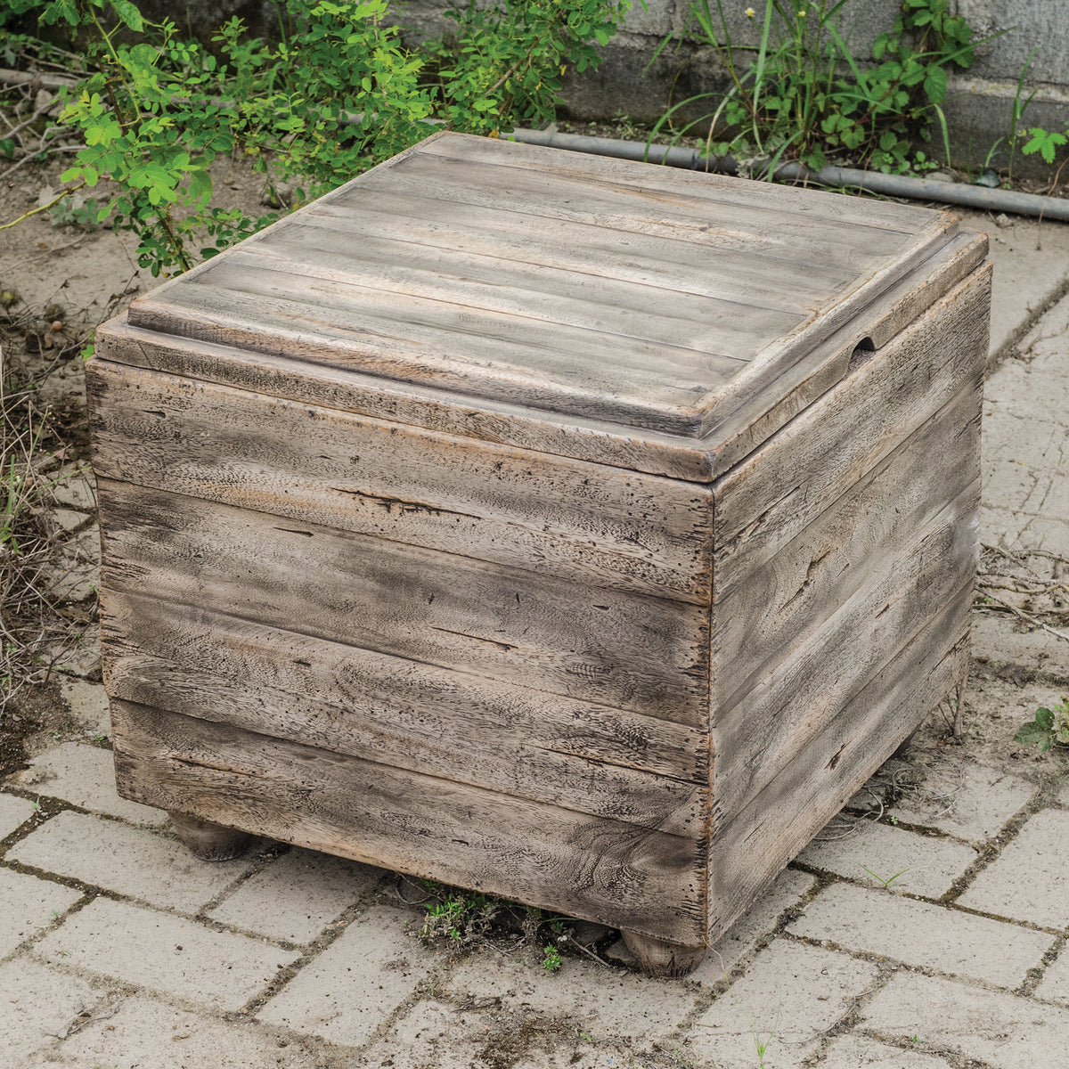 Uttermost Avner Wooden Cube Table