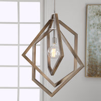 Uttermost Elroy 1 Light Modern Pendant