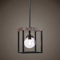 Uttermost Pearsall 1 Light Industrial Mini Pendant