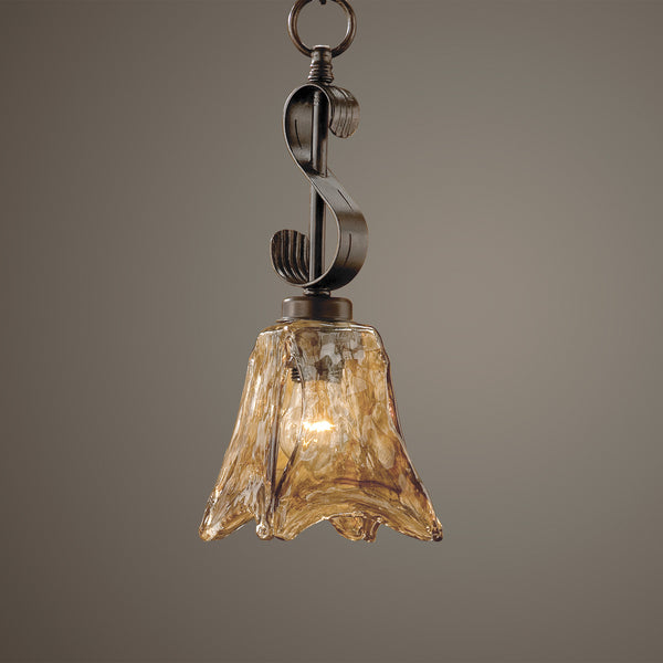 Uttermost Vetraio Mini Oil Rubbed Bronze Pendant