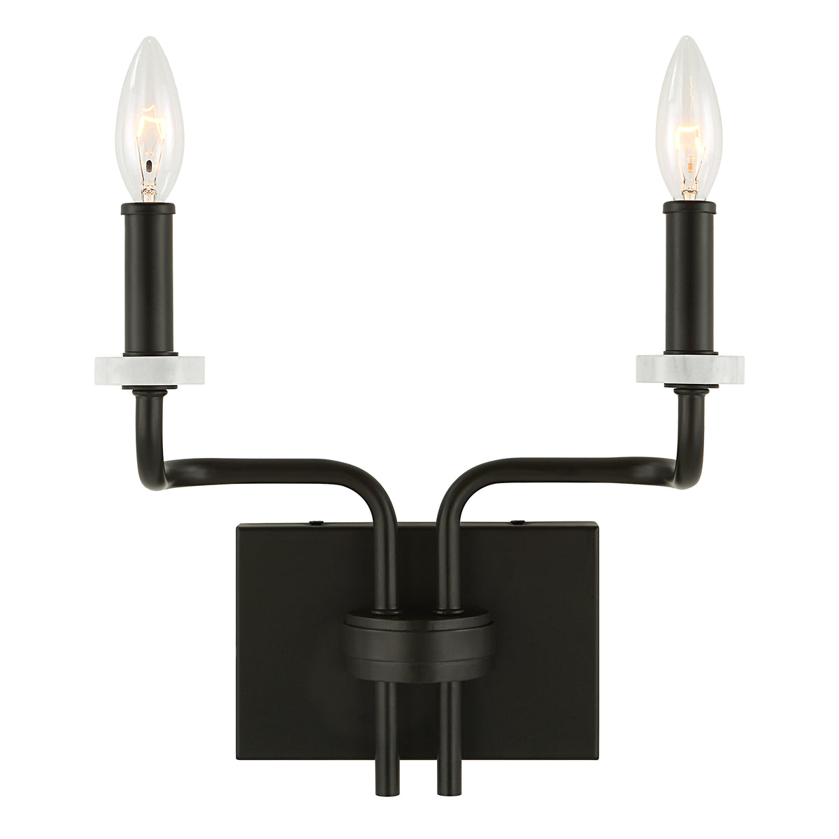 Uttermost Ebony Elegance 2 Light Sconce