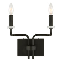 Uttermost Ebony Elegance 2 Light Sconce