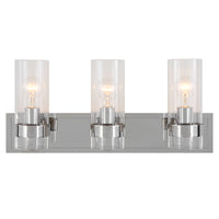 Uttermost Cardiff Nickel 3 Light Vanity