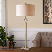Uttermost Mesita Brass Buffet Lamp