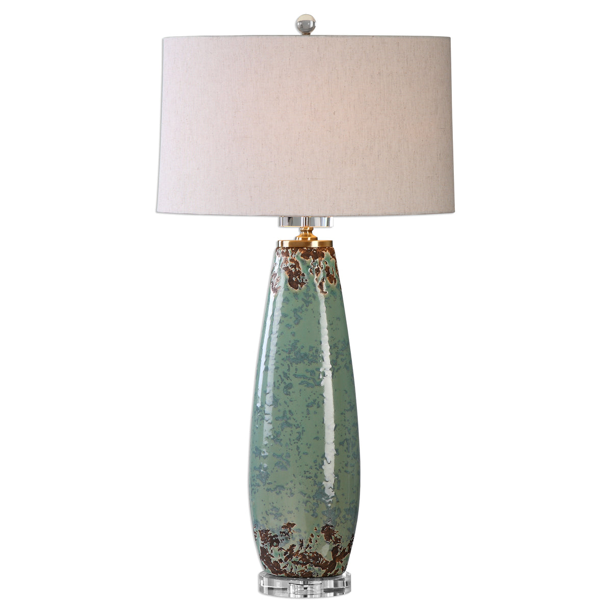 Uttermost Rovasenda Mint Green Table Lamp