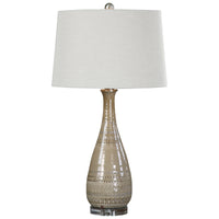 Uttermost Nakoda Embossed Ceramic Lamp