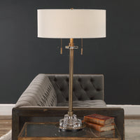 Uttermost Harlyn Antique Brass Lamp