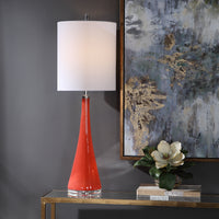 Uttermost Ariel Tapered Glass Buffet Lamp