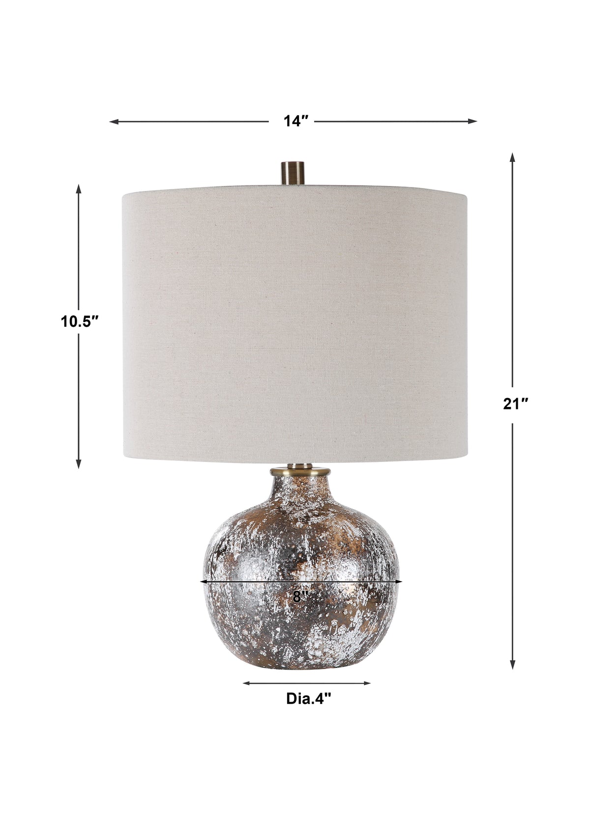 Uttermost Luanda Ceramic Accent Lamp