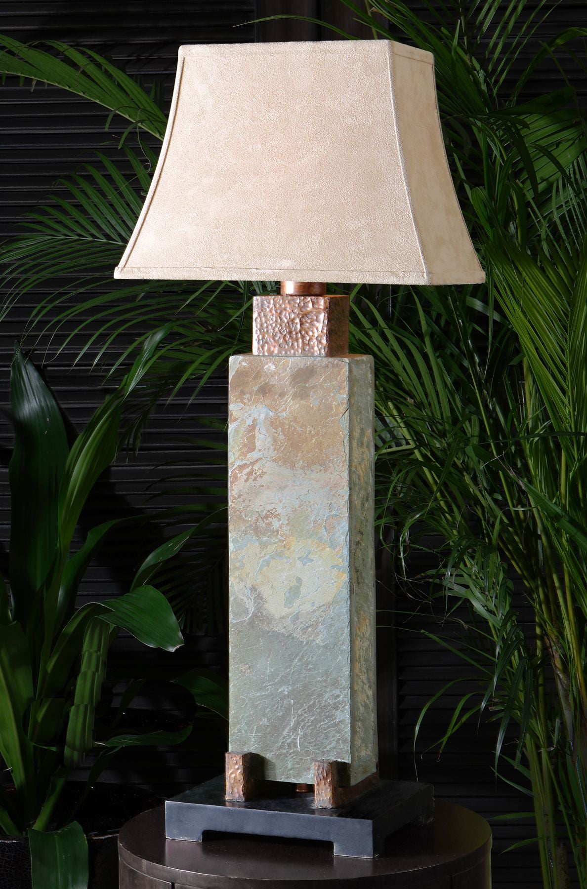 Uttermost Tall Slate Table Lamp
