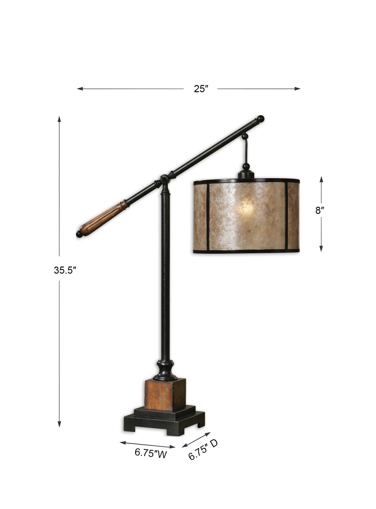 Uttermost Sitka Lantern Table Lamp