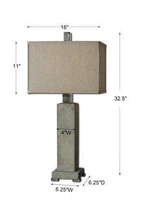 Uttermost Risto Concrete Table Lamp