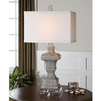 Uttermost San Marcello Blue Glaze Lamp