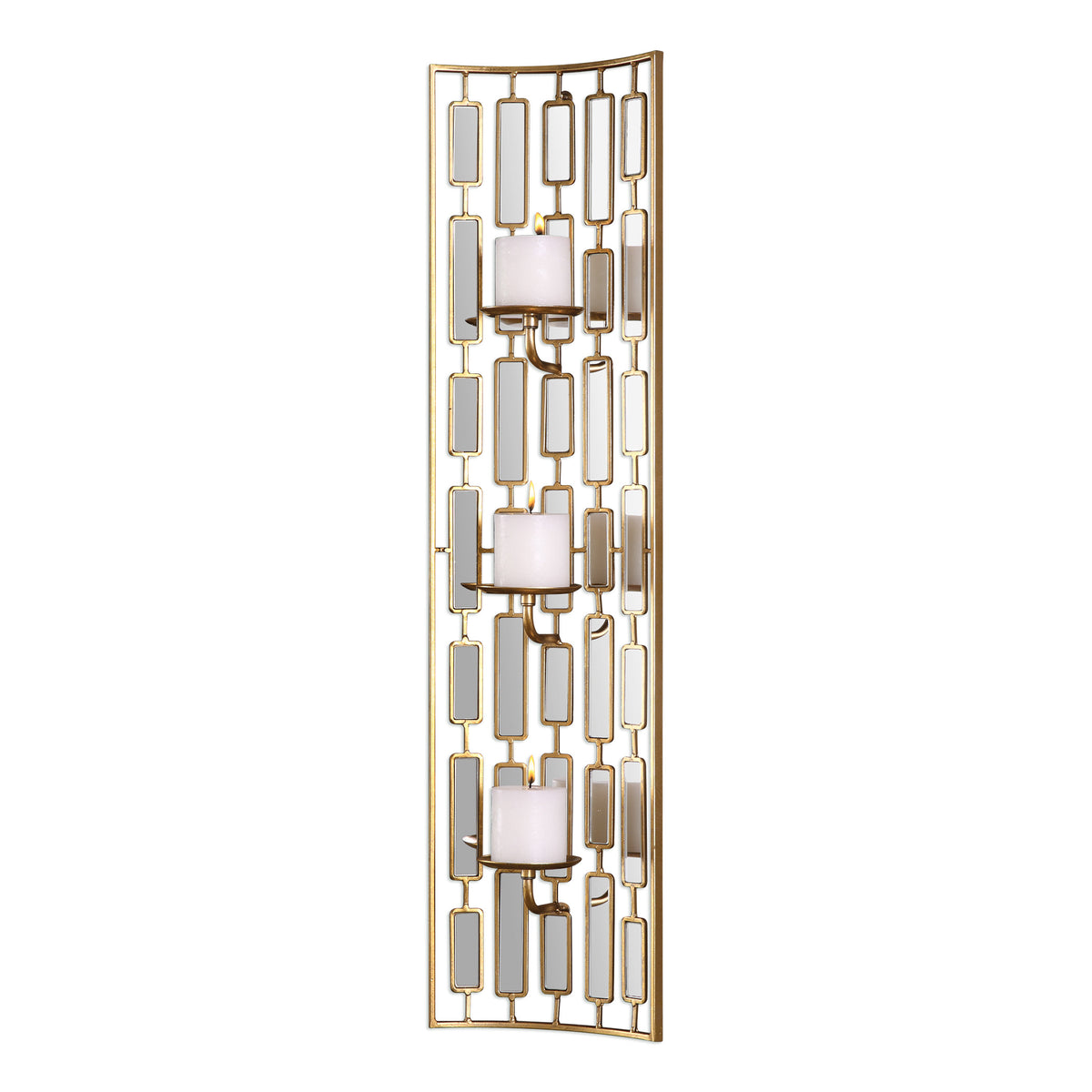Uttermost Loire Mirrored Wall Sconce