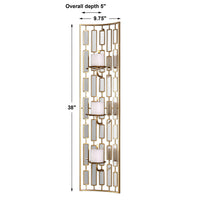Uttermost Loire Mirrored Wall Sconce