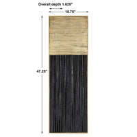 Uttermost Pierra Gold Leaf Wall Art