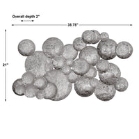 Uttermost Cassava Hammered Discs Wall Art