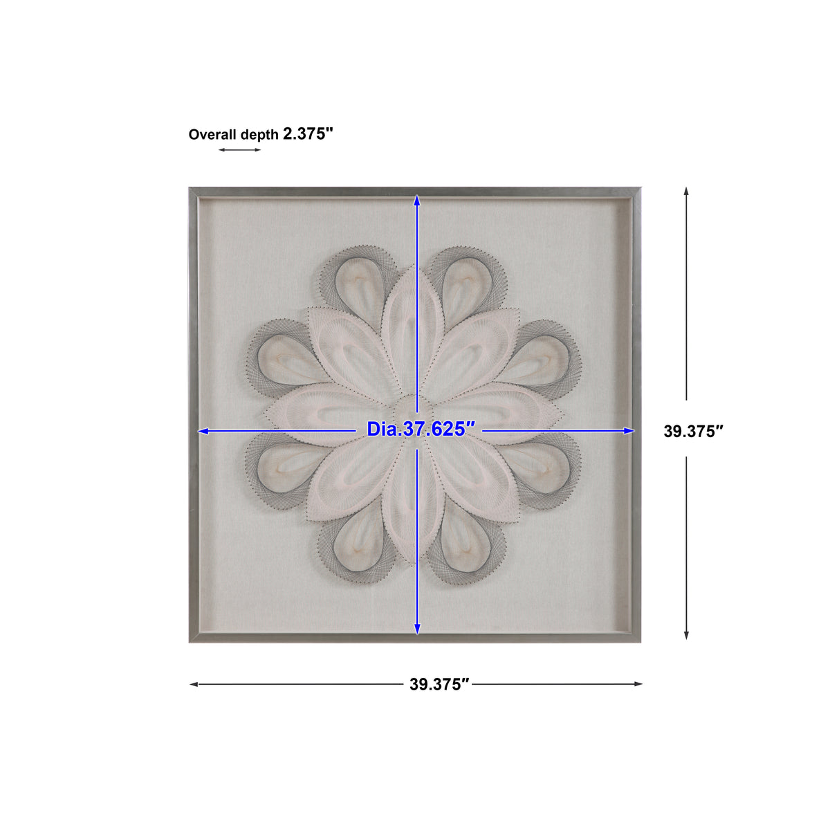 Uttermost Floral Dreams Shadow Box