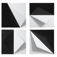 Uttermost Origami Metal Wall Decor, S/4