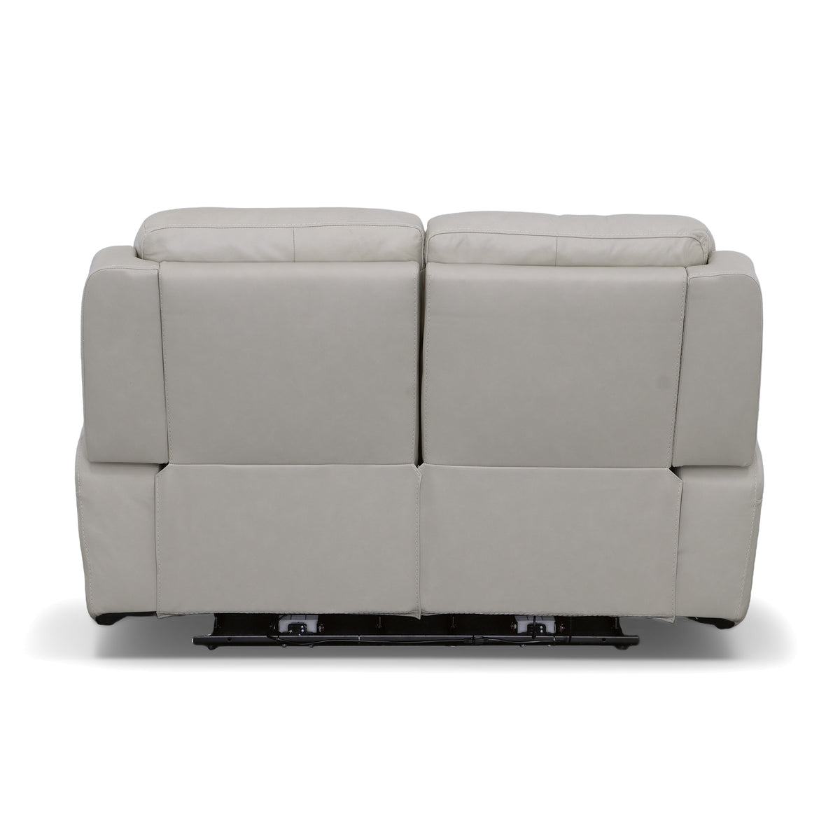 Barnett Power Reclining Loveseat with Power Headrests & Lumbar