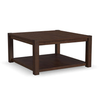 Boulder Square Coffee Table with Casters